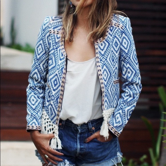 Tularose Tribal Santa Fe Jacket Sz S